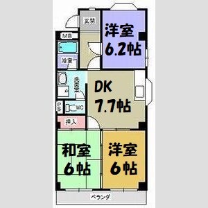 グランドハイム 間取り図