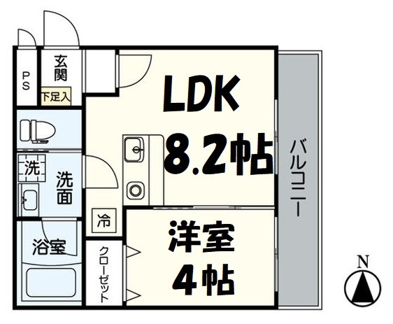 SQUARE志賀本通 間取り図