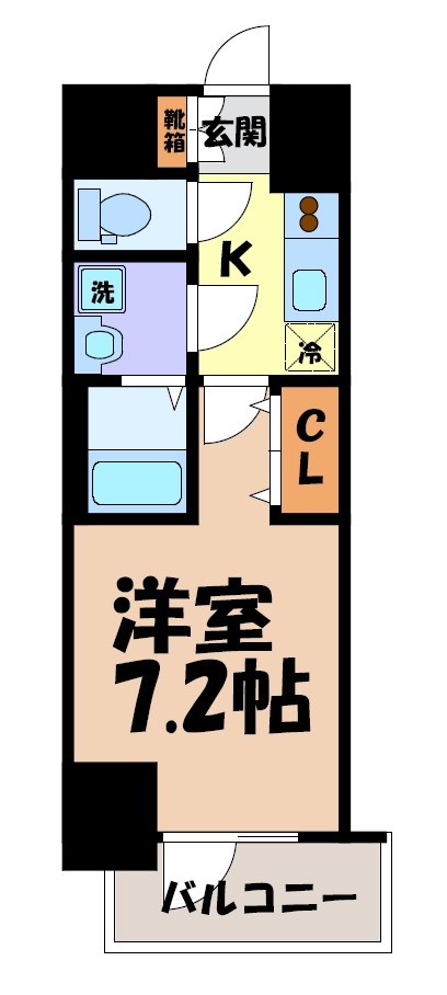 S-RESIDENCE名古屋菊井aline 間取り図