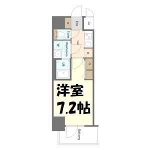 S-RESIDENCE名古屋菊井aline 間取り図