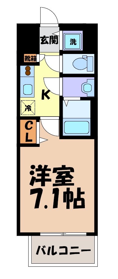 S-RESIDENCE名古屋菊井aline 間取り図