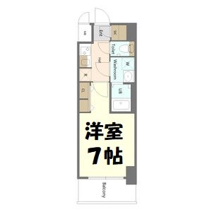 S-RESIDENCE名古屋菊井aline 間取り図