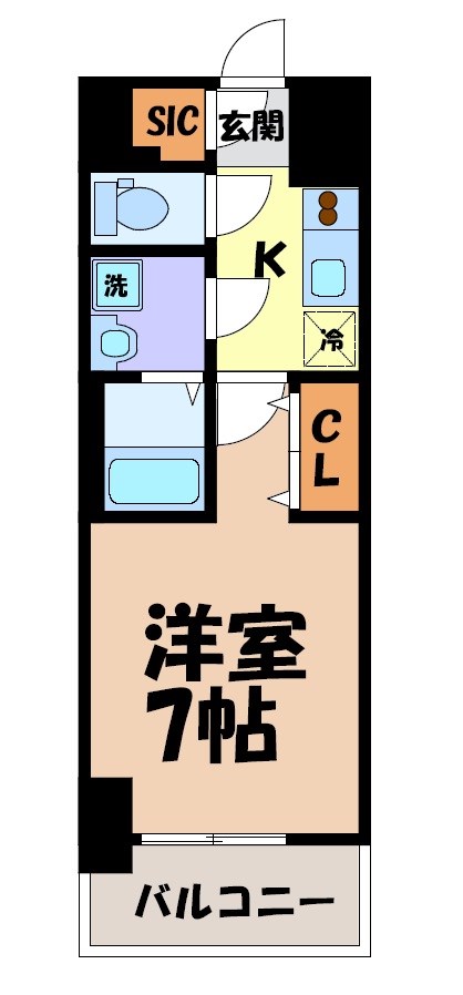 S-RESIDENCE名古屋菊井aline 間取り図