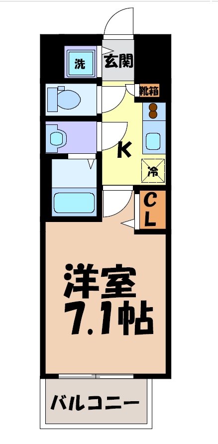 S-RESIDENCE名古屋菊井aline 間取り図