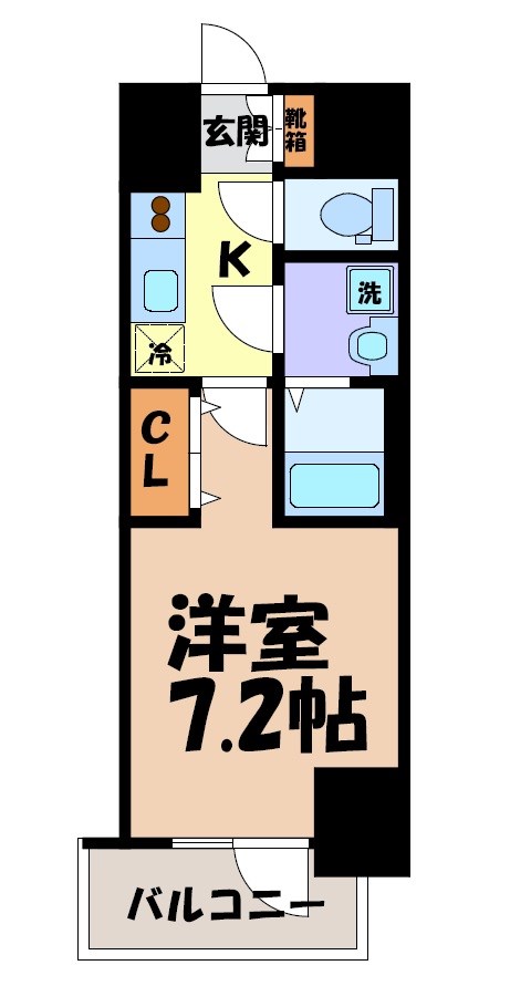 S-RESIDENCE名古屋菊井aline 間取り図