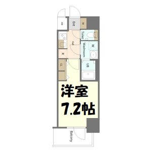 S-RESIDENCE名古屋菊井aline 間取り図