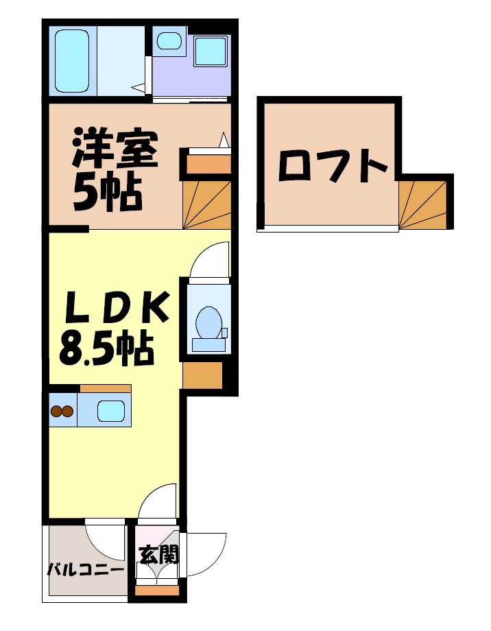 FERIO新栄 間取り図