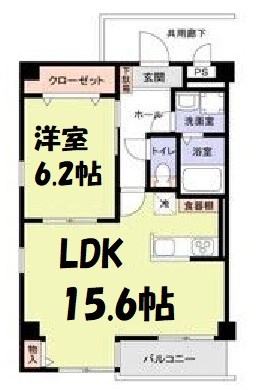 エスペランサ西杉 間取り図