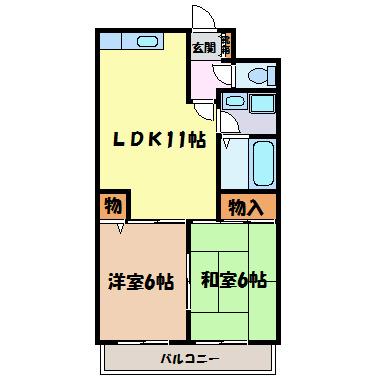 マジェスティーハイツ御成 間取り図