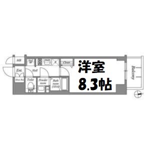 アドバンス名古屋ワイノット 間取り図