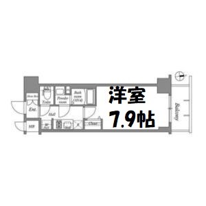 アドバンス名古屋ワイノット 間取り図