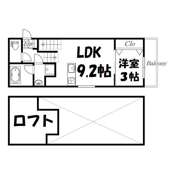 FAMILY STAGE川名Ⅲ 間取り図