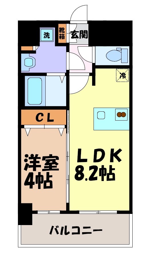 プレサンス千種駅前レガート 間取り図