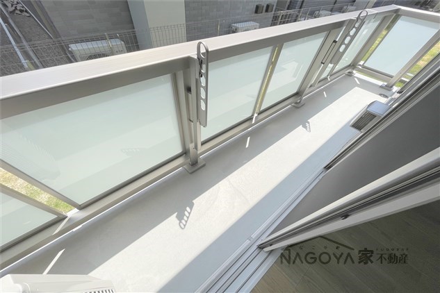 HEIM MAISON庄内通駅東D棟 ベランダ