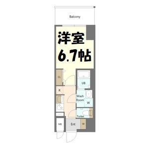 S-RESIDENCE志賀本通dearly 間取り図