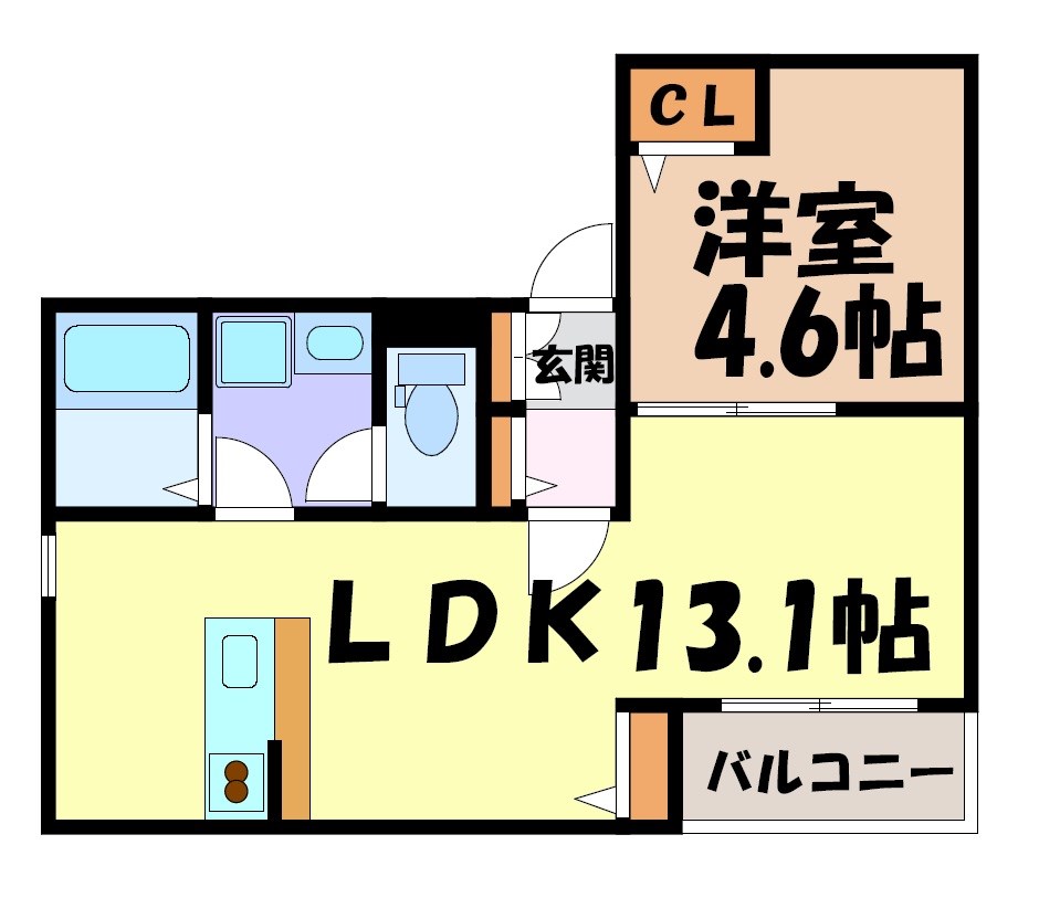 NAGOYA the CASTLE N 間取り図
