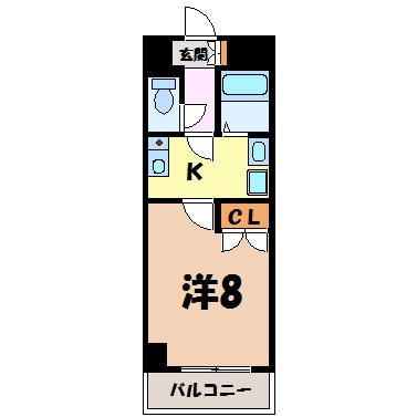 グランデ泉 間取り図