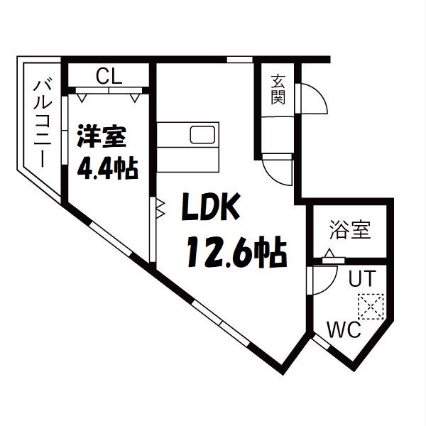 LeGioie太閤通駅4 間取り図