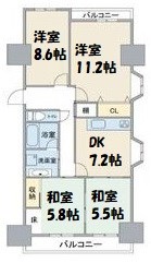 マリオン大曽根 間取り図