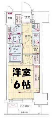 プレリス花の木オルディア 間取り図