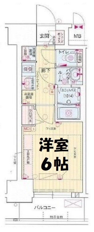プレリス花の木オルディア 間取り図