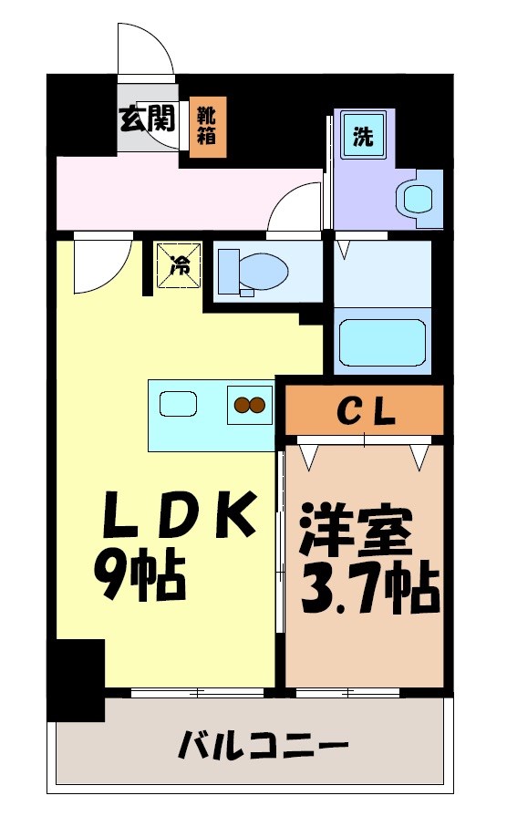 プレリス花の木オルディア 間取り図