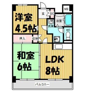 リアライズ栄 間取り図