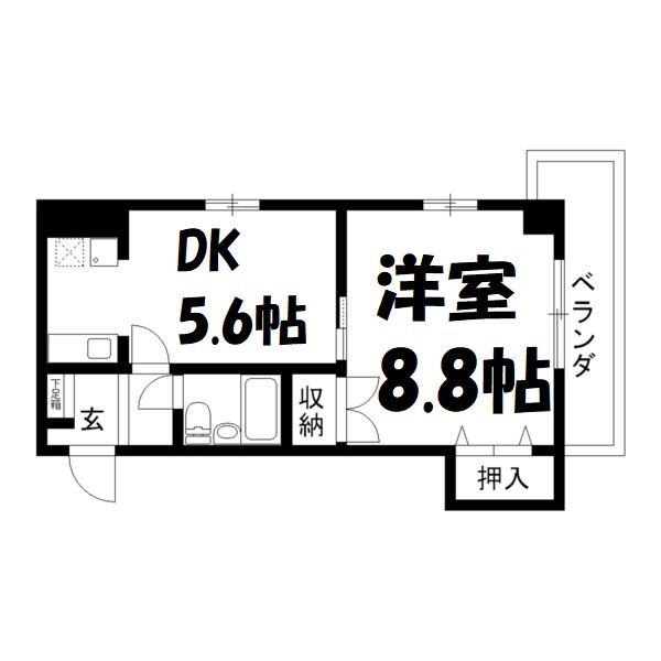 リアライズ東別院 間取り図