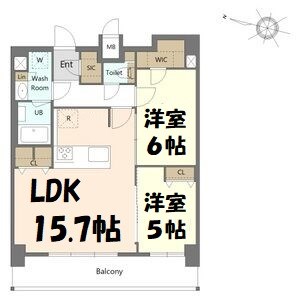 S-RESIDENCE上社南amante 間取り図