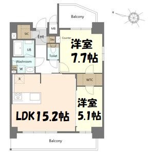 S-RESIDENCE上社南amante 間取り図