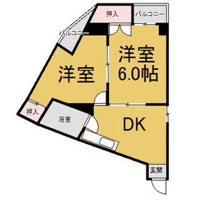 ナビオ覚王山 間取り図