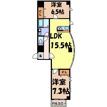 イオラニガーデンⅢ 間取り図