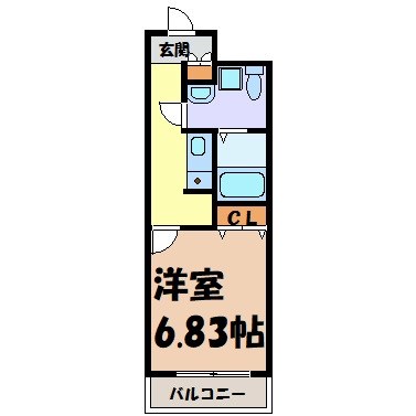 セントレイクセレブ代官町 間取り図