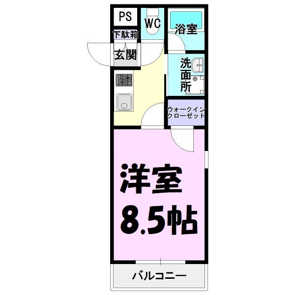 ジュエルズコート 間取り図