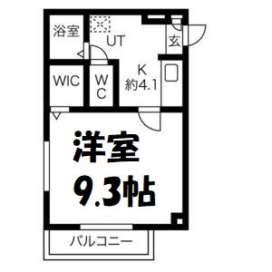 メゾンベール大松 間取り図