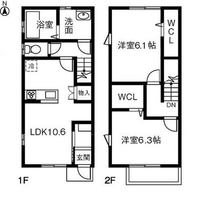 サニーグレイス南山 間取り図