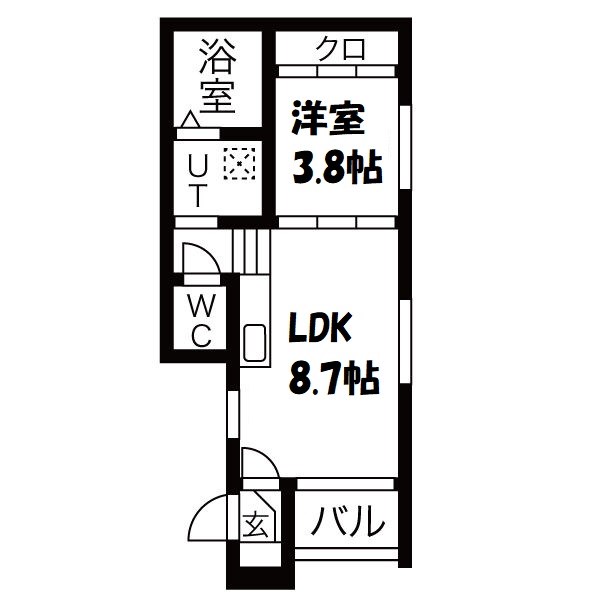 エルカーサ千種 間取り図