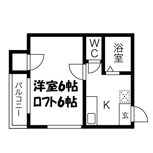 アソシア則武 間取り図