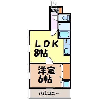 桜通サンダイマンション 間取り図