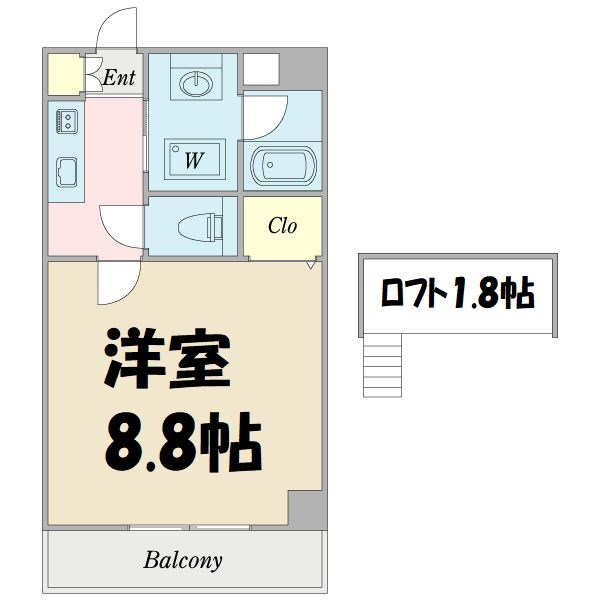 Ｍ３ＥＬＭｕｎｄｏ 間取り図