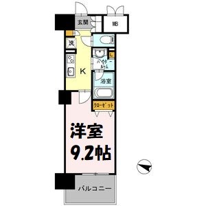ロイヤルパークスERささしま 間取り図