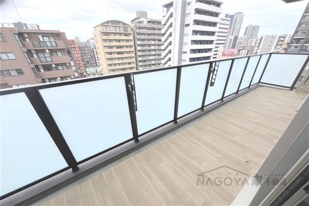 プレサンスレイズ千種今池Ⅱ ベランダ