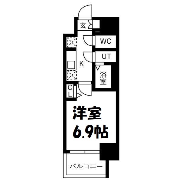 メイクスアート黒川 間取り図