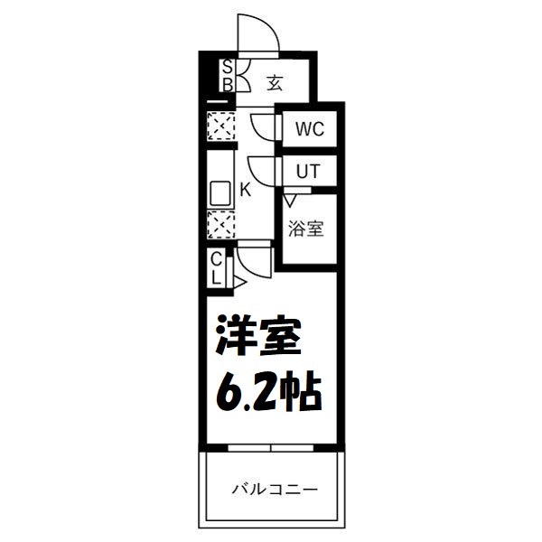 メイクスアート黒川 間取り図