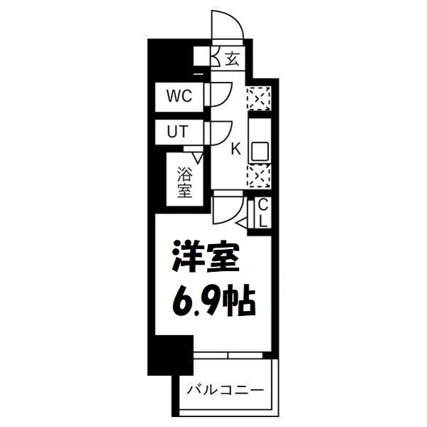 メイクスアート黒川 間取り図