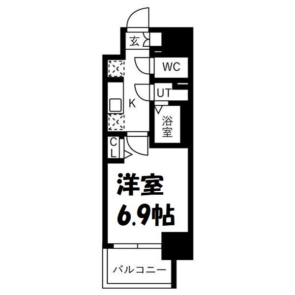 メイクスアート黒川 間取り図