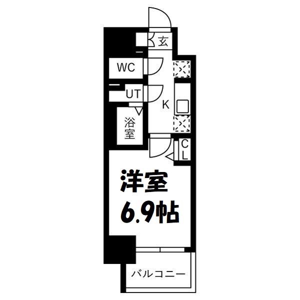 メイクスアート黒川 間取り図