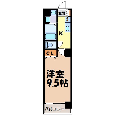 ArtizA鶴舞 間取り図