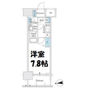 PONANT鶴舞公園 間取り図