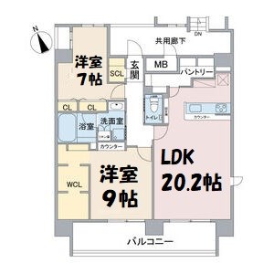 Casa Via 間取り図